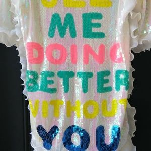 See me doing better without you shirt